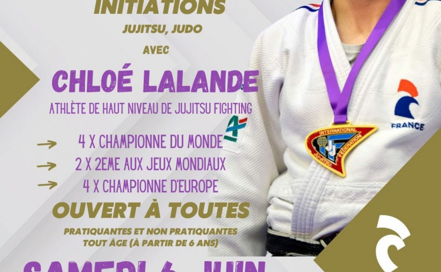 JUDO AU FEMININ avec CHLOE LALANDE au J Vineuil Sports